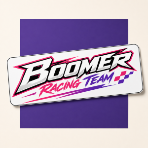Sticker Logo fond blanc